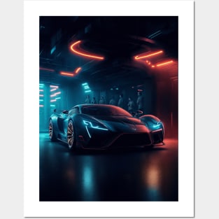 Underground Velocity Sports Car Posters and Art